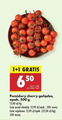 Biedronka Pomidory cherry gałązka Biedronka oferta