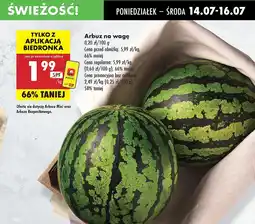 Biedronka Arbuz Biedronka oferta