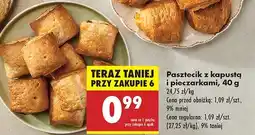 Biedronka Pasztecik z kapustą i pieczarkami Biedronka oferta