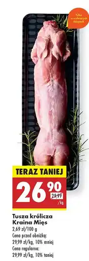 Biedronka Tusza królicza Kraina Mięs oferta