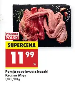 Biedronka Porcja rosołowa z kaczki Kraina Mięs oferta