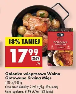 Biedronka Golonka wieprzowa Wolno Gotowane Kraina Mięs oferta