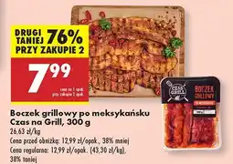 Biedronka Boczek grillowy po meksykańsku Czas na Grill oferta