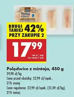 Biedronka Polędwica z mintaja oferta