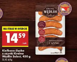 Biedronka Kiełbasa śląska z szynki Kraina Wędlin Select oferta