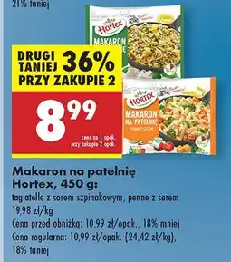 Biedronka Makaron na patelnię Hortex oferta