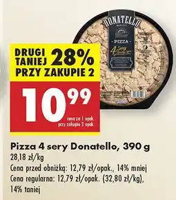 Biedronka Pizza 4 sery Donatello oferta