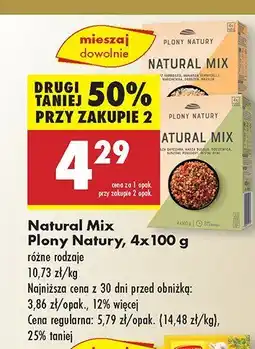 Biedronka Płatki Natural Mix Plony Natury oferta