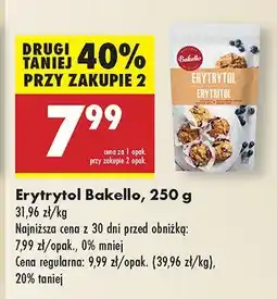 Biedronka Erytrytol Bakello oferta