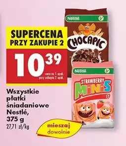 Biedronka Płatki śniadaniowe Nestlé oferta