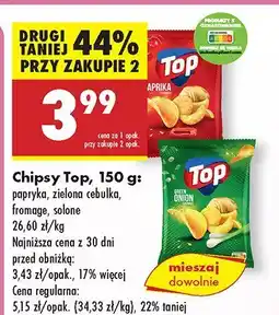 Biedronka Chipsy Top oferta