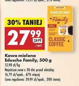 Biedronka Kawa mielona Eduscho Family oferta