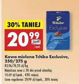 Biedronka Kawa mielona Tchibo Exclusive oferta