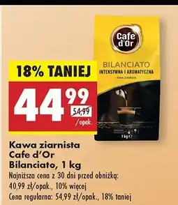 Biedronka Kawa ziarnista Cafe d'Or Bilanciato oferta