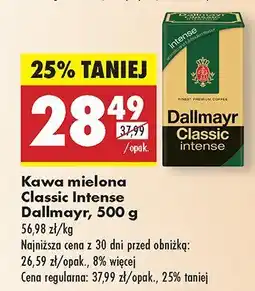 Biedronka Kawa mielona Classic Intense Dallmayr oferta