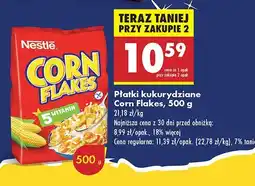 Biedronka Płatki kukurydziane Corn Flakes Nestlé oferta