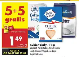 Biedronka Cukier biały Diamant, Polski Cukier, Sweet Family oferta