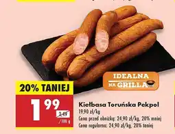 Biedronka Kiełbasa Toruńska Pekpol oferta