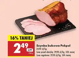 Biedronka Szynka bukowa Pekpol oferta