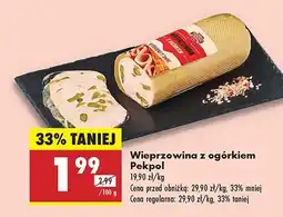 Biedronka Wieprzowina z ogórkiem Pekpol oferta