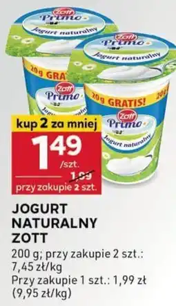 Stokrotka Optima Jogurt naturalny zott oferta