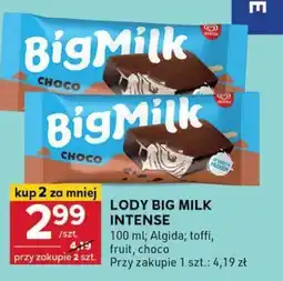 Stokrotka Optima Lody big milk intense oferta