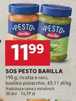 Stokrotka Optima Sos pesto barilla oferta