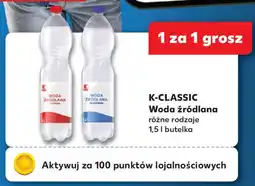 Kaufland K-CLASSIC Woda źródlana oferta