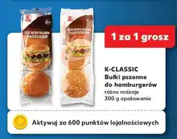 Kaufland K-CLASSIC Bułki pszenne do hamburgerów oferta