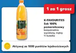 Kaufland K-FAVOURITES Sok 100% pomarańczowy oferta