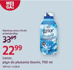 Rossmann Lenor, lenor Fresh Air płyn do płukania tkanin oferta