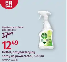 Rossmann Dettol Dettol, antybakteryjny spray do powierzchni oferta