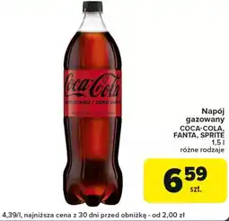 Globi Napój gazowany COCA-COLA, FANTA, SPRITE oferta