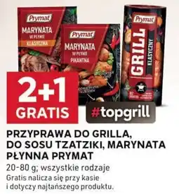 Stokrotka Optima Przyprawa do grilla, do sosu tzatziki, marynata płynna prymat oferta
