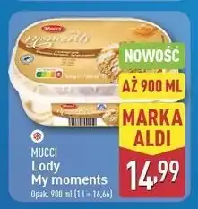 ALDI Lody o smaku słonego karmelu Mucci oferta