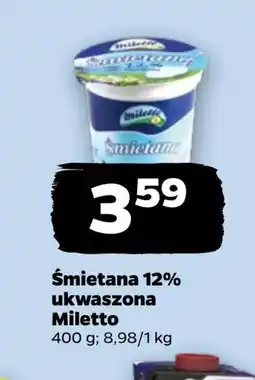 Netto Śmietana Miletto oferta