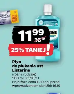 Netto Płyn do płukania Listerine oferta