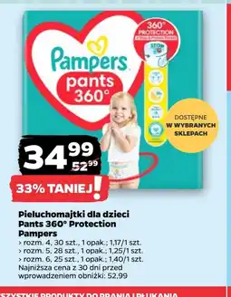 Netto Pieluchomajtki Pampers oferta