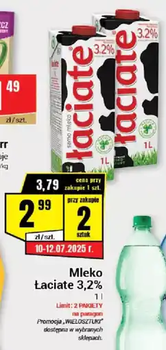 Premium Nasz Sklep Mleko Łaciate 3,2% oferta