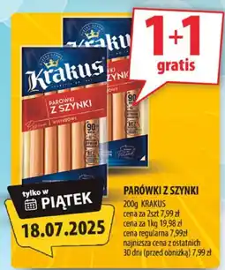 Arhelan Parówki z szynki Kratus oferta