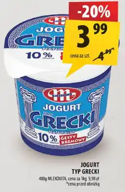Arhelan Jogurt typu greckiego Mlekovita oferta