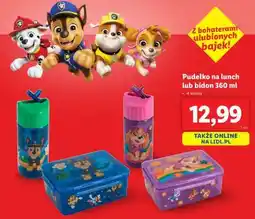 Lidl Pudełko na lunch lub bidon 360 ml oferta