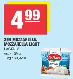 Spar Ser mozzarella Lactalis oferta