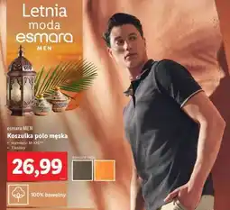 Lidl Koszulka polo męska oferta