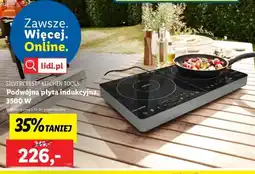 Lidl SILVERCREST KITCHEN TOOLS Podwójna płyta indukcyjna, 3500 W oferta