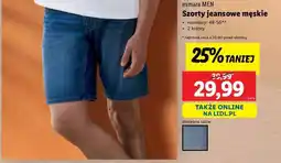 Lidl Szorty jeansowe męskie oferta