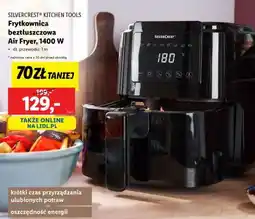 Lidl SILVERCREST Frytkownica beztłuszczowa Air Fryer, 1400 W oferta