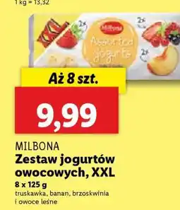 Lidl MILBONA Zestaw jogurtów owocowych, XXL oferta