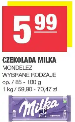 Spar Czekolada Milka Mondelez oferta