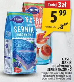 Arhelan Ciasto sernik borowkowy Gellwe oferta